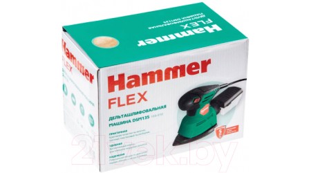 Дельтавидная шлифовальная машина Hammer Flex DSM135 (576782)