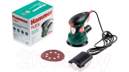 Эксцентриковая шлифовальная машина Hammer Flex OSM260