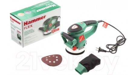 Эксцентриковая шлифовальная машина Hammer Flex OSM480
