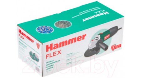 Угловая шлифовальная машина Hammer Flex USM650D (614950)