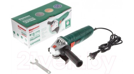Угловая шлифовальная машина Hammer Flex USM900E