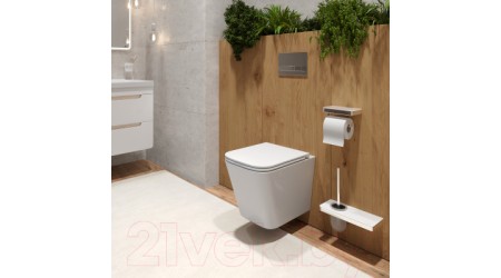 Унитаз подвесной LEMARK Florex 9614001 (с сиденьем)