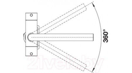 Смеситель Blanco Fontas II / 523139 