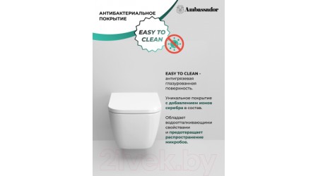 Унитаз подвесной Ambassador Forsa / 243K19002RS