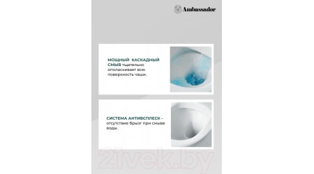 Унитаз подвесной Ambassador Forsa / 243K19003S
