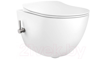 Унитаз подвесной с инсталляцией Creavit Free FE322-34CB00E-0002 (KC0903.02.0000E + S-IN-MZ-VECTOR + P-BU-ACT/Blg/G)
