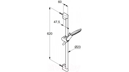Душевой гарнитур Kludi Freshline 6783005-00