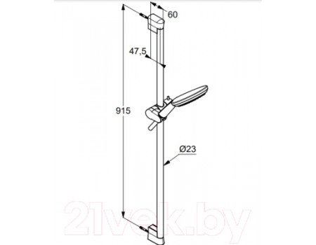 Душевой гарнитур Kludi Freshline 6794005-00