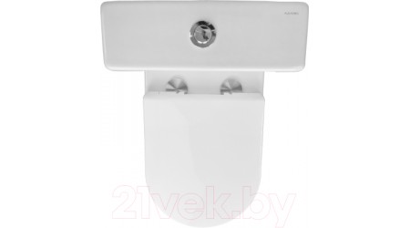 Унитаз напольный Azario Fretta New AZ-1223B (с сиденьем)