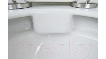 Унитаз напольный Azario Fretta New AZ-1223B (с сиденьем)