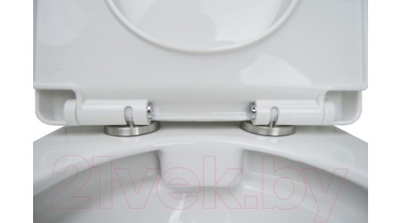 Унитаз напольный Azario Fretta New AZ-1223B (с сиденьем)