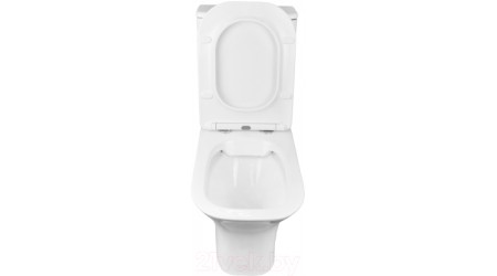 Унитаз напольный Azario Fretta Square AZ-5121-G (с сиденьем)