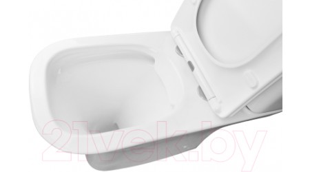 Унитаз напольный Azario Fretta Square AZ-5121-G (с сиденьем)