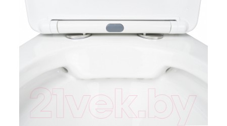 Унитаз напольный Azario Fretta Square AZ-5121-G (с сиденьем)