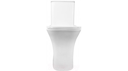 Унитаз напольный Azario Fretta Square AZ-5121-G (с сиденьем)