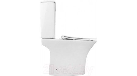 Унитаз напольный Azario Fretta Square AZ-5121-G (с сиденьем)