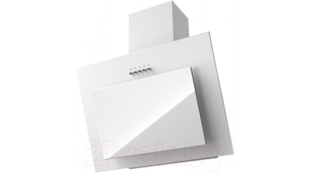 Вытяжка наклонная Krona Freya 600 PB / 00020979 (белый)