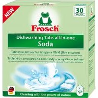 Таблетки для посудомоечных машин Frosch All in One Soda (30шт)