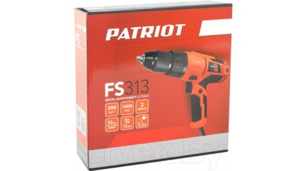 Дрель-шуруповерт PATRIOT FS 313
