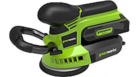 Эксцентриковая шлифовальная машина Greenworks G24ROS (3100107)
