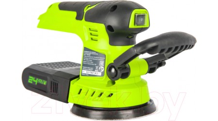 Эксцентриковая шлифовальная машина Greenworks G24ROS (3100107)
