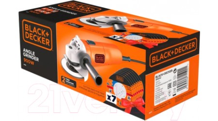 Угловая шлифовальная машина Black & Decker G915-RU