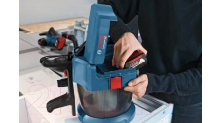 Профессиональный пылесос Bosch GAS 18V-10 L Solo (0.601.9C6.302)