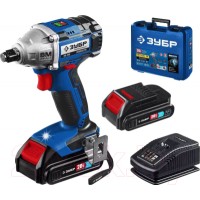 Аккумуляторный гайковерт Зубр GB-250-22 (кейс)