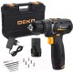 Аккумуляторная дрель-шуруповерт Deko GCD12DU3 / 063-4038
