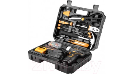Аккумуляторная дрель-шуруповерт Deko GCD12DU3 Set 104 / 063-4133