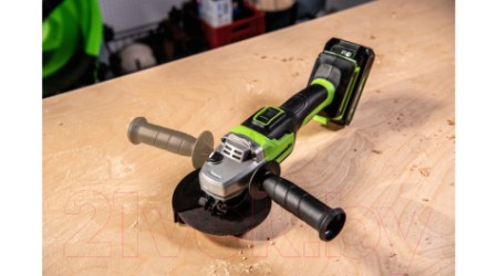 Угловая шлифовальная машина Greenworks GD24AG 24В (3200207)
