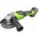Угловая шлифовальная машина Greenworks GD24AG бесщеточная 24V / 3200207UA (c АКБ 2Ач и ЗУ)