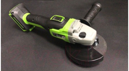Угловая шлифовальная машина Greenworks GD24AG бесщеточная 24V / 3200207UA (c АКБ 2Ач и ЗУ)