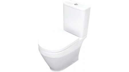 Унитаз напольный Керамин Бари Геберит (с жестким сиденьем)