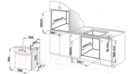 Электрический духовой шкаф GEFEST ДА 602-01 К
