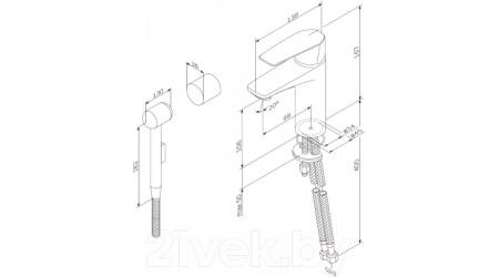 Смеситель AM.PM Gem F90A03000 