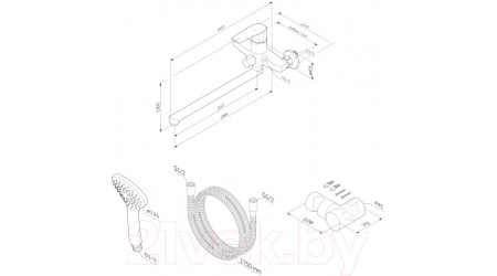 Смеситель AM.PM Gem F90A95000 