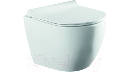 Унитаз подвесной Azario Geno AZ-2196D (с сиденьем)