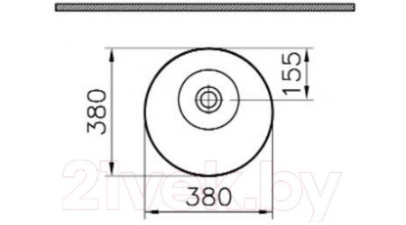 Умывальник VitrA Geo 38 / 4421B003-0016