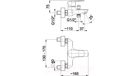 Смеситель Armatura German 4514-010-00 
