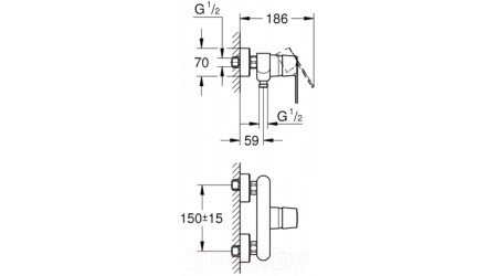 Смеситель GROHE Get 32888000 