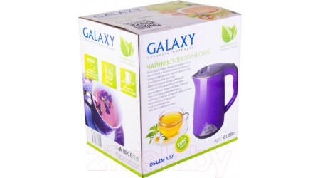 Электрочайник Galaxy GL 0301 (фиолетовый)