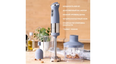 Блендер погружной Galaxy GL 2121 (серый)