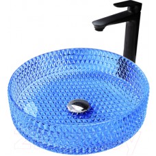 Умывальник Abber Glas AK2301DB (синий)