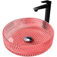 Умывальник Abber Glas AK2301OR (красный)