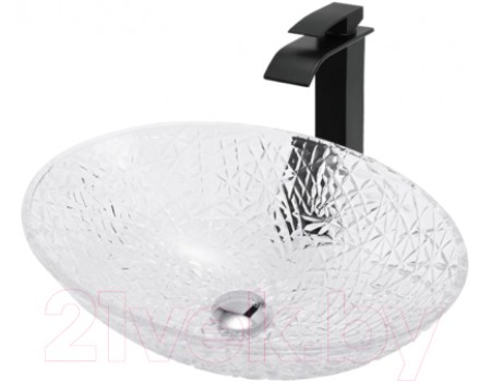 Умывальник Abber Glas AK2303 (прозрачный)
