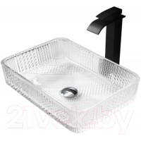 Умывальник Abber Glas AK2312 (прозрачный)