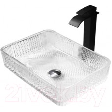 Умывальник Abber Glas AK2312 (прозрачный)