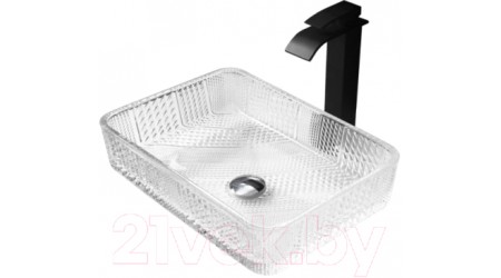 Умывальник Abber Glas AK2312 (прозрачный)