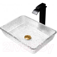 Умывальник Abber Glas AK2313 (прозрачный)
